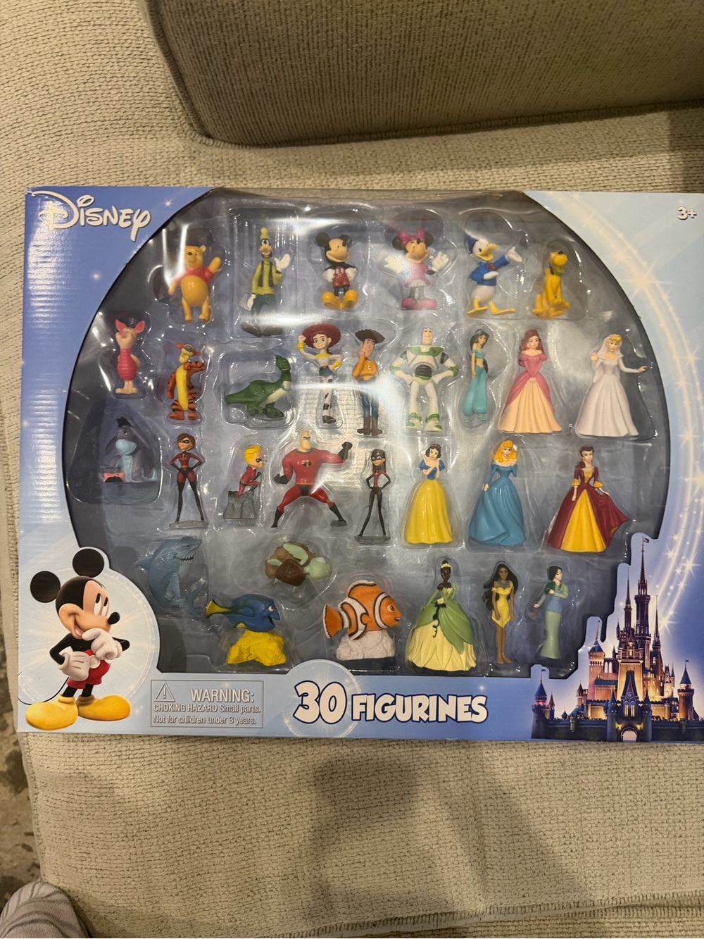 Disney 30-Piece Kids Toy Figurine Set - Multicolor